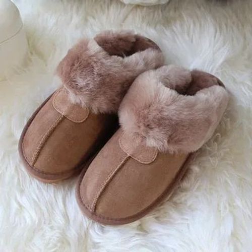 Pantoufles En Fourrure De Mouton 2023 Naturelle Pour Femmes",Pantoufles D'hiver Pour Femmes,Pantoufles D'intérieur Chaudes,Pantoufles En Laine Douce,Pantoufles De Maison Pour Dames,"Qualité Supérieure