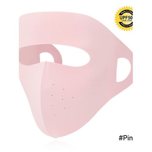 Masque De Protection Solaire D'été En Soie Glacée,Protection Complète Du Visage,Pour Le Visage,Pour Une Section Fine,Respirant,Anti Ultraviolet