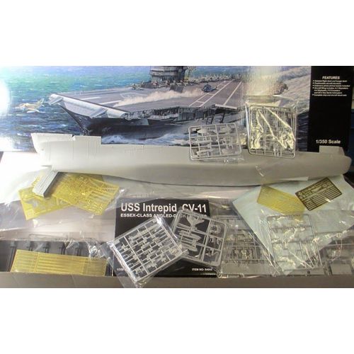 Gallery Models Maquette Bateau 64008 Uss Intrepid Cv-11 1/350