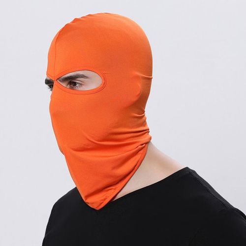 Cagoule De Protection Uv À Deux Trous Pour Homme Et Femme,Équipement De Sauna Doux,Masque Facial,Ski À Moteur Cs,Été