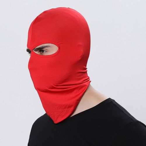 Cagoule De Protection Uv À Deux Trous Pour Homme Et Femme,Équipement De Sauna Doux,Masque Facial,Ski À Moteur Cs,Été