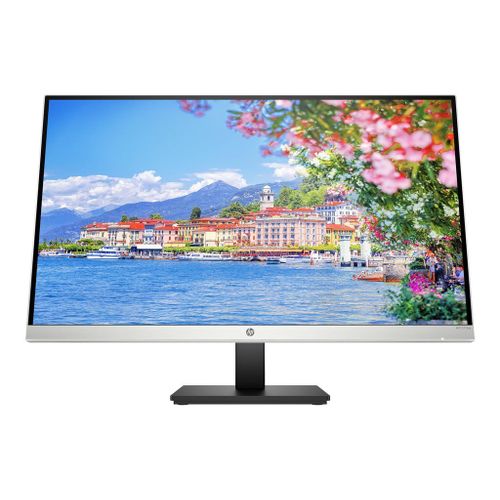 HP 27mq - Écran LED - 27" - 2560 x 1440 QHD @ 60 Hz - IPS - 300 cd/m² - 1000:1 - 5 ms - HDMI, VGA - haut-parleurs
