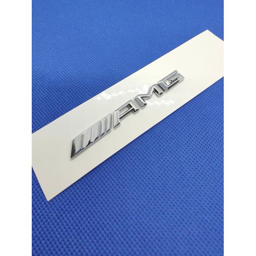 1 Logo Amg Mercedes Badge Pour Centre Console Tableau De Bord Intérieur Chrome