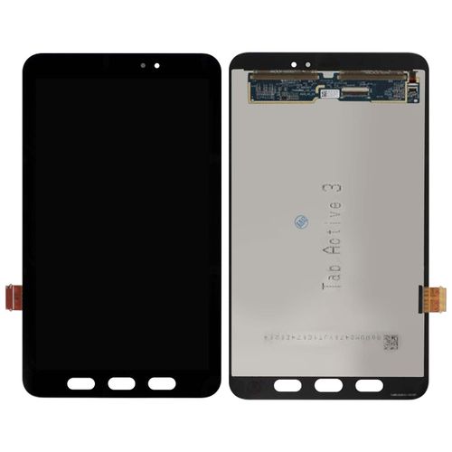 Bloc Complet Samsung Galaxy Tab Active 3 Écran Lcd Vitre Tactile Compatible Noir