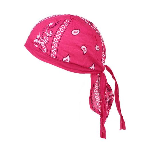 Chapeau De Motard Rond Imprimé Cachemire Pour Homme Adulte,Écharpe De Sauna,Casquette Tête De Mort,Bandana,Moto