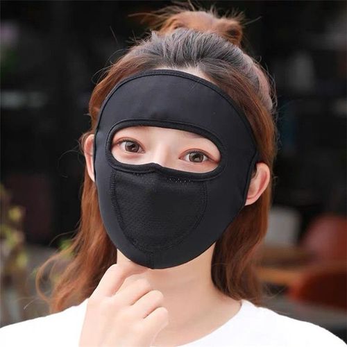 Masques De Protection Solaire Ice Injsunscreen Pour Femmes,Extérieur,Équitation,Respirant,Pare-Soleil Intégral,Anti-Poussière Et Uv,Masques En Maille,Été