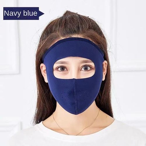 Masques De Protection Solaire Ice Injsunscreen Pour Femmes,Extérieur,Équitation,Respirant,Pare-Soleil Intégral,Anti-Poussière Et Uv,Masques En Maille,Été