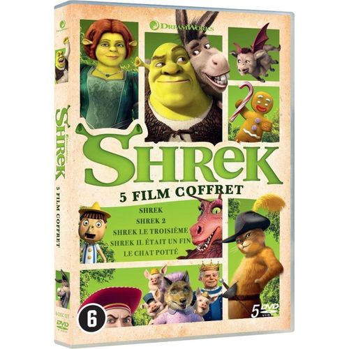 Shrek : Coffret Integrale + Le Chat Potte [Dvd]