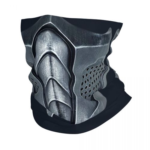 Écharpe De Protection Mortal Kombat Scorpion,Ontaribandana,Neck Gaclauv,Face Planchers F Cover,Ninja Game Cosplay Sauna Wear,Tube Balaclava