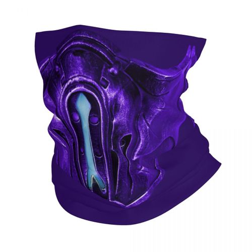 Écharpe De Protection Mortal Kombat Scorpion,Ontaribandana,Neck Gaclauv,Face Planchers F Cover,Ninja Game Cosplay Sauna Wear,Tube Balaclava