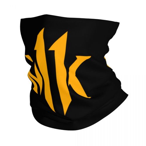 Écharpe De Protection Mortal Kombat Scorpion,Ontaribandana,Neck Gaclauv,Face Planchers F Cover,Ninja Game Cosplay Sauna Wear,Tube Balaclava