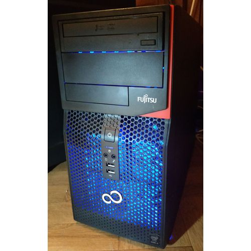 Fujitsu Esprimo P420 MT Intel Core i7-4770 - 3.7 Ghz - Ram 16 Go - SSD 512 Go + DD 2 To - GTX1060 6Go