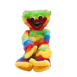 Peluche monstre Poppy Playtime Huggy Wuggy - Multicolore Arc en ciel 40 cm