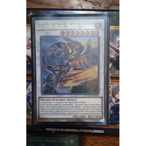 Grand Maître De L'amepee - Chixiao Mama-Fr038 Ultra Rare Carte Yu-Gi-Oh Konami
