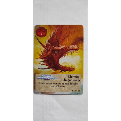 Spellfire - Edormira Dragon Rouge - 2/25 - Première Édition - Vf