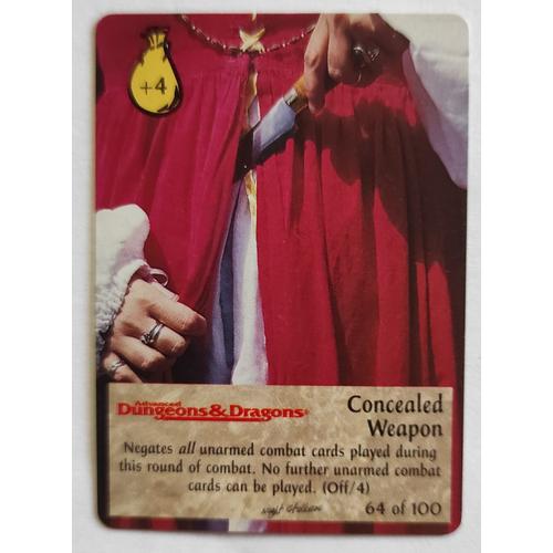 Spellfire - Concealed Weapon - 64/100 - Night Stalkers - First Edition - Anglais