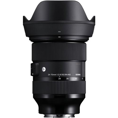 Objectif Sigma Art - Fonction Zoom - 24 mm - 70 mm - f/2.8 DG DN - Sony E-mount - pour Sony Cinema Line; a VLOGCAM; a1; a6700; a7 IV; a7C; a7C II; a7CR; a7R V; a7s III; a9 III