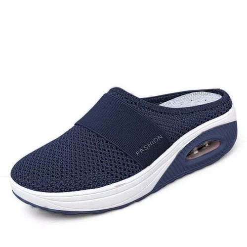 Pantoufles À Semelles Compensées Anti-Ald Premium Pour Femme",Chaussures Vintage Décontractées,Rétro,Grande Taille,Orth4wd,"Sandales Pour Diabétique