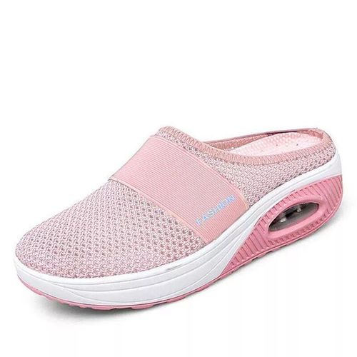 Pantoufles À Semelles Compensées Anti-Ald Premium Pour Femme",Chaussures Vintage Décontractées,Rétro,Grande Taille,Orth4wd,"Sandales Pour Diabétique