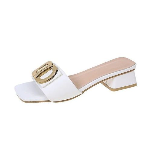 Sandales En Cuir Tissées Pour Femmes",Pantoufles D'été Pour Femmes,Chaussures D'extérieur Décontractées,Chaussures De Soirée Ouvertes,Grande Taille,"45