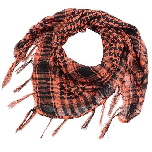 Grand Foulard Carré Musulman À Carreaux De 100cm,Hijab Du Désert Arabe,Écharpe Militaire Coupe-Vent,Pour Camping,Randonnée,Cyclisme