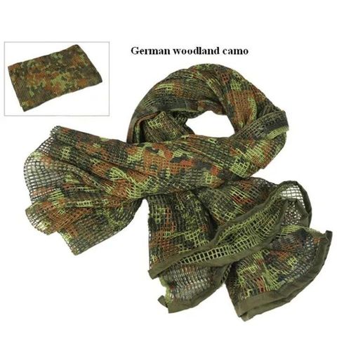 Écharpe En Coton Dulmesh Sniper,Masque Facial Airsoft,Voile,Camping,Chasse,Shempiezbandana,Foulards De Tête Camsolomon,190x90cm