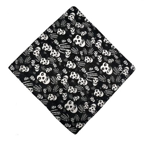 Foulards De Randonnée Tête De Mort,Bandana En Coton D'extérieur,Écharpe De Cou De Course,Cagoule De Cyclisme,Masque De Pêche,Vêtements De Sauna Hip Hop