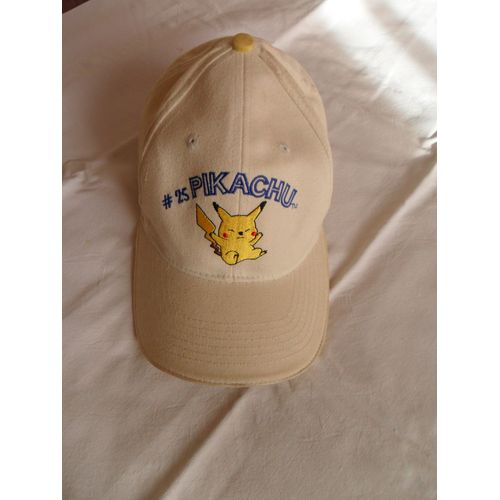 Casquette #25 Pikachu R?Glable Enfant Marque Pokemon