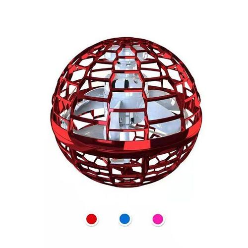 Kids Flying Ball Spinner Toy Hand Controlled Drone Helicopter Rotating Mini With Light Gift Children Adults Flying Toys