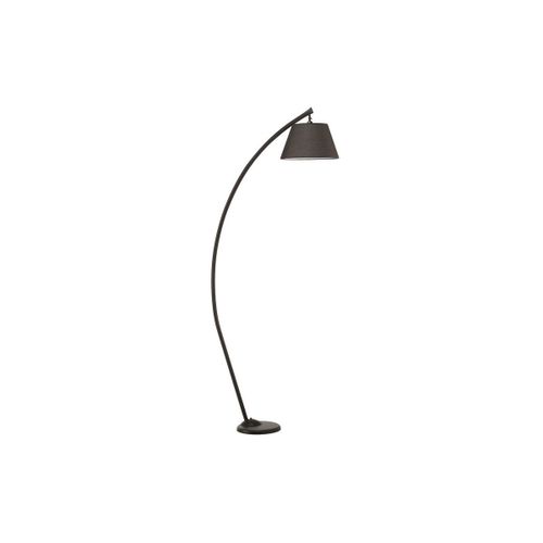 Onli Susi Lampadaire Arc, Abat-Jour En Tissu Noir