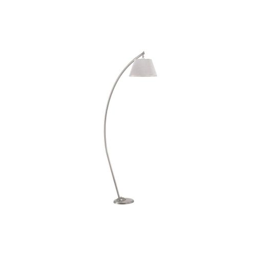 Onli Susi Lampadaire Arc, Abat-Jour En Tissu Gris