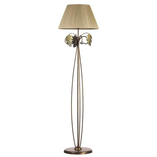 Onli Quercia Lampadaire À Abat-Jour Fuselé, Vert Bronze
