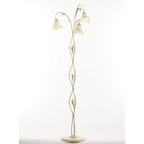 Onli Lucrezia Lampadaire À Bras Multiples, Ivoire