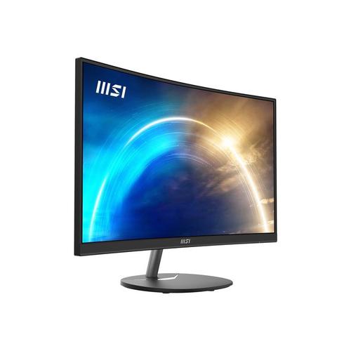 MSI PRO MP271CA - Écran LED - incurvé - 27" - 1920 x 1080 Full HD (1080p) @ 75 Hz - VA - 250 cd/m² - 4000:1 - 1 ms - HDMI, DisplayPort - haut-parleurs - noir