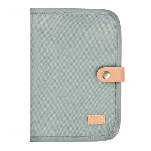 Protège Carnet De Santé Vert Sauge