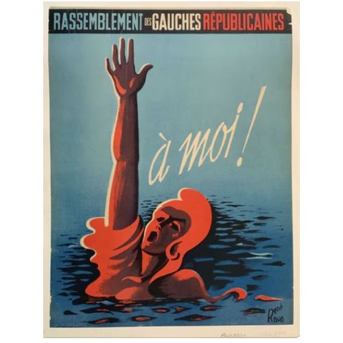 Affiche Rassemblement Gauche Révolutionnaire