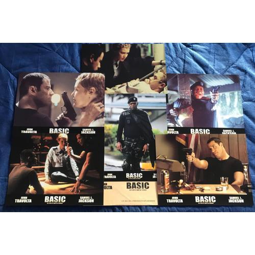 Basic - Jeu De 6 Photos D'exploitation Cinématographique - Format 21x28 Cm - Un Film De John Mctiernan Avec John Travolta, Connie Nielsen, Samuel L. Jackson, Tim Daly - Année 2003