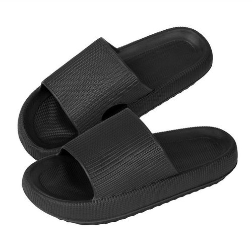 Pantoufles D'été Pour Hommes",Claquettes D'intérieur En Nuage,Chaussures De Maison Eva,Sandales De Plage À Plateforme,"À La Mode