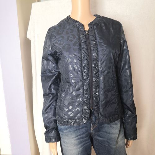 Veste Imprimé Léo Bleu Marine