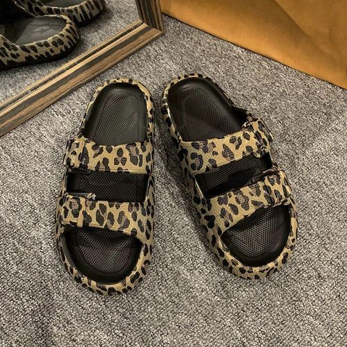 Pantoufles À Plateforme Pour Femmes",Chaussures De Plage,Sandales À Structure Ajustable,Semelle Souple Oligflat,"Glissières Respirantes 36-47