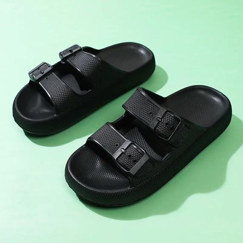 Pantoufles À Plateforme Pour Femmes",Chaussures De Plage,Sandales À Structure Ajustable,Semelle Souple Oligflat,"Glissières Respirantes 36-47