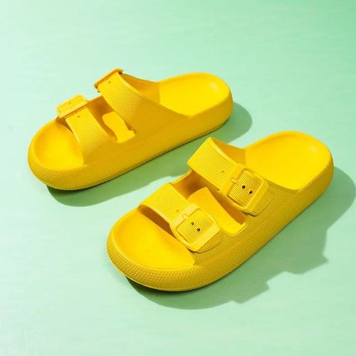 Pantoufles À Plateforme Pour Femmes",Chaussures De Plage,Sandales À Structure Ajustable,Semelle Souple Oligflat,"Glissières Respirantes 36-47