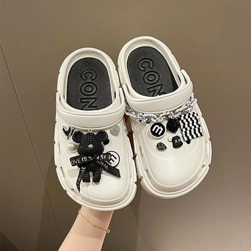 Sandales À Breloques Pour Femmes",Chaussures Everg,Pantoufles D'extérieur,Semelle Optique,Sandales D'été Pour Filles,Haute Qualité,Nouvelle Mode,"2023
