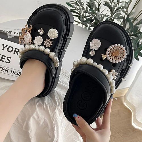 Sandales À Breloques Pour Femmes",Chaussures Everg,Pantoufles D'extérieur,Semelle Optique,Sandales D'été Pour Filles,Haute Qualité,Nouvelle Mode,"2023