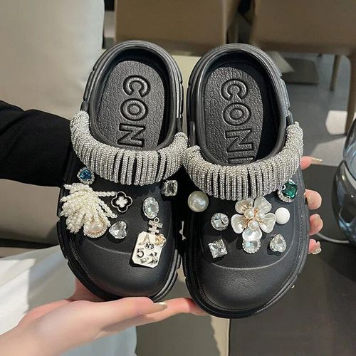 Sandales À Breloques Pour Femmes",Chaussures Everg,Pantoufles D'extérieur,Semelle Optique,Sandales D'été Pour Filles,Haute Qualité,Nouvelle Mode,"2023