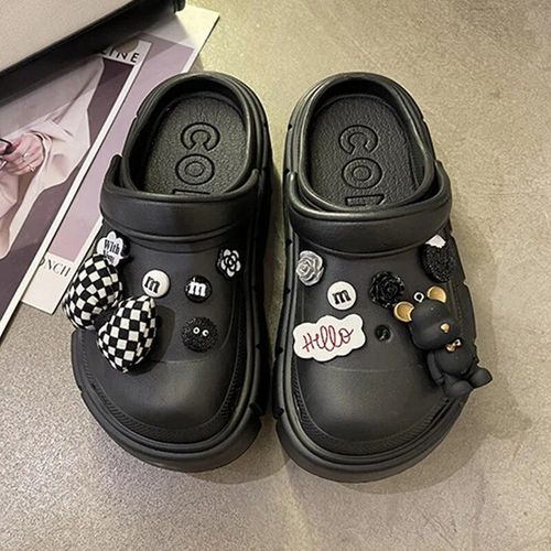 Sandales À Breloques Pour Femmes",Chaussures Everg,Pantoufles D'extérieur,Semelle Optique,Sandales D'été Pour Filles,Haute Qualité,Nouvelle Mode,"2023