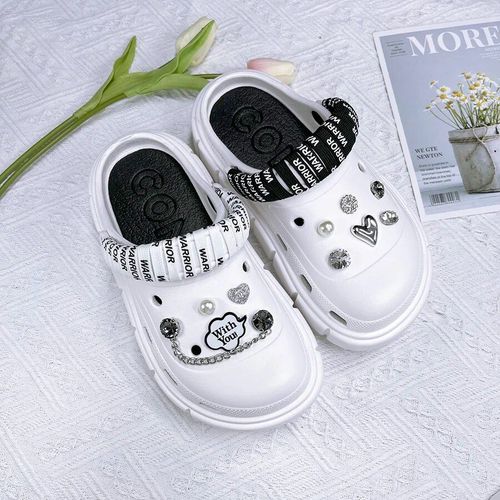 Sandales À Breloques Pour Femmes",Chaussures Everg,Pantoufles D'extérieur,Semelle Optique,Sandales D'été Pour Filles,Haute Qualité,Nouvelle Mode,"2023