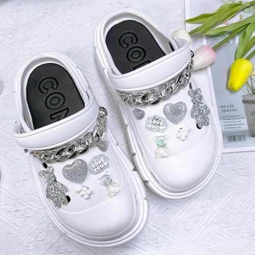 Sandales À Breloques Pour Femmes",Chaussures Everg,Pantoufles D'extérieur,Semelle Optique,Sandales D'été Pour Filles,Haute Qualité,Nouvelle Mode,"2023