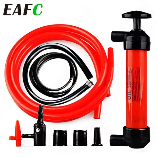 Pompe À Huile Manuelle Portable,Tube De Siphon Manuel,Tuyau De Voiture,Aspiration De Ventouse De Transfert De Gaz Liquide,Pompe Gonflable De Haute Qualité,1pc
