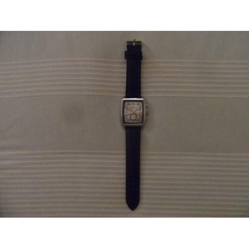 Montre Bracelet Synthétique Noir Homme Daniel Hechter